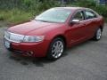 2008 Vivid Red Metallic Lincoln MKZ Sedan  photo #1