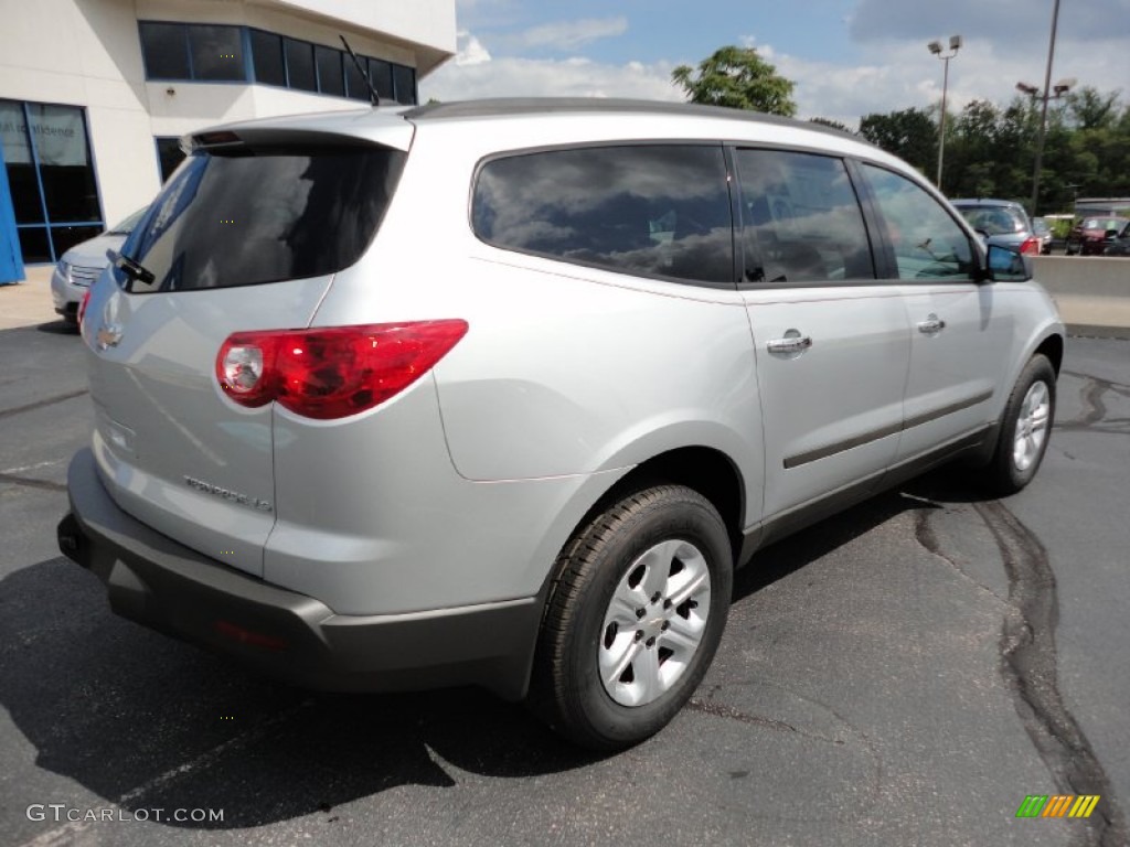 Silver Ice Metallic 2012 Chevrolet Traverse LS Exterior Photo #53852505