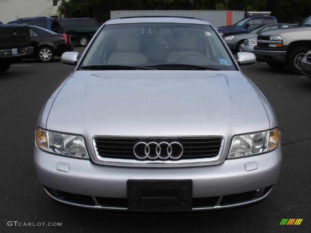 Light Silver Metallic 2000 Audi A4 2.8 quattro Sedan Exterior Photo #53852562