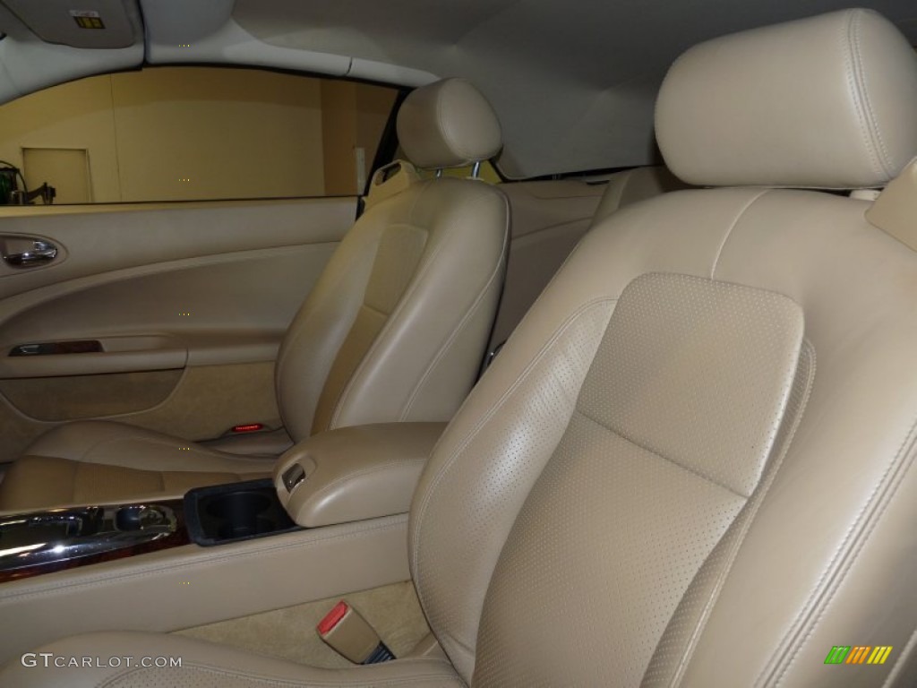 Caramel Interior 2008 Jaguar XK XK8 Convertible Photo #53852760