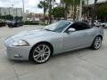 2009 Liquid Silver Jaguar XK XKR Convertible  photo #4