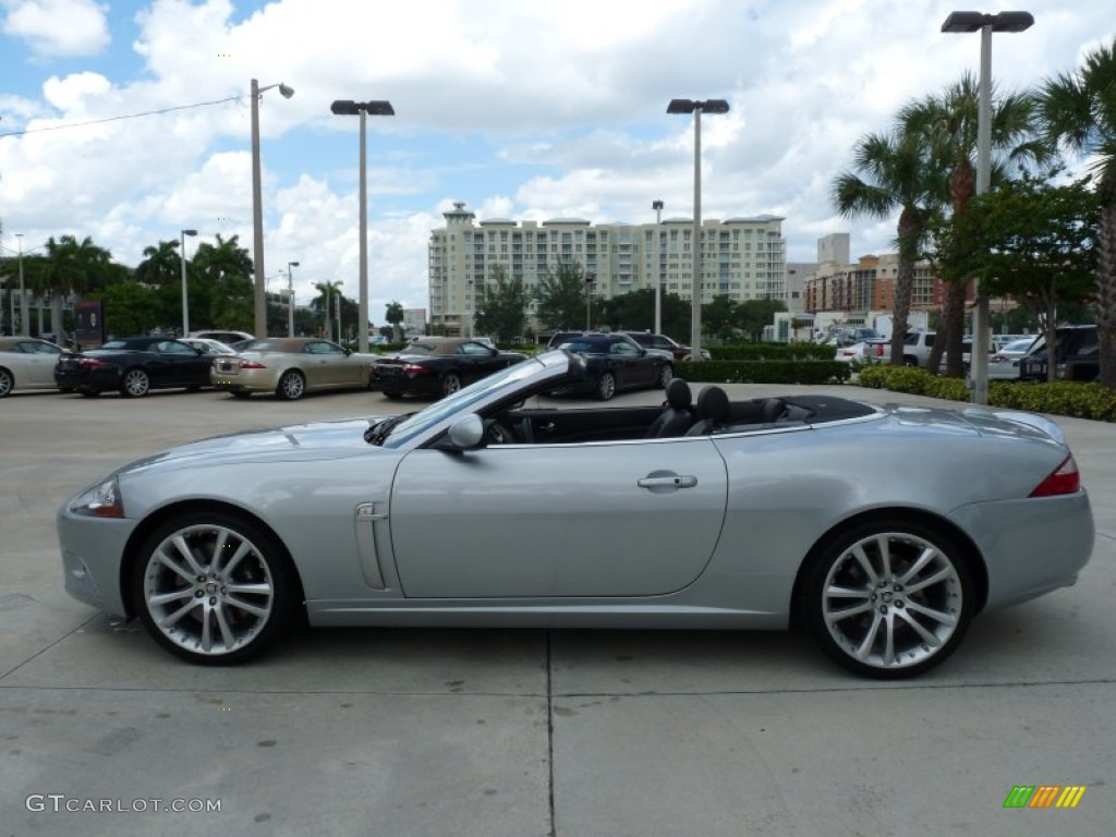 Liquid Silver 2009 Jaguar XK XKR Convertible Exterior Photo #53852916
