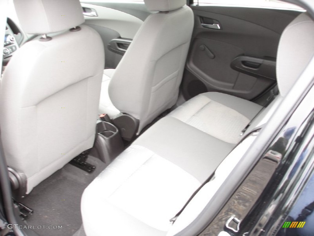 Jet Black/Dark Titanium Interior 2012 Chevrolet Sonic LS Hatch Photo #53853471