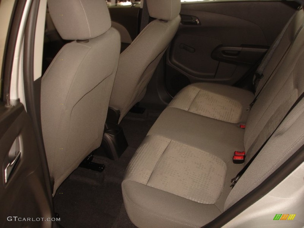 Jet Black/Dark Titanium Interior 2012 Chevrolet Sonic LS Sedan Photo #53853543