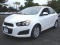 2012 Summit White Chevrolet Sonic LS Sedan  photo #1