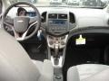 Jet Black/Dark Titanium 2012 Chevrolet Sonic LS Sedan Dashboard