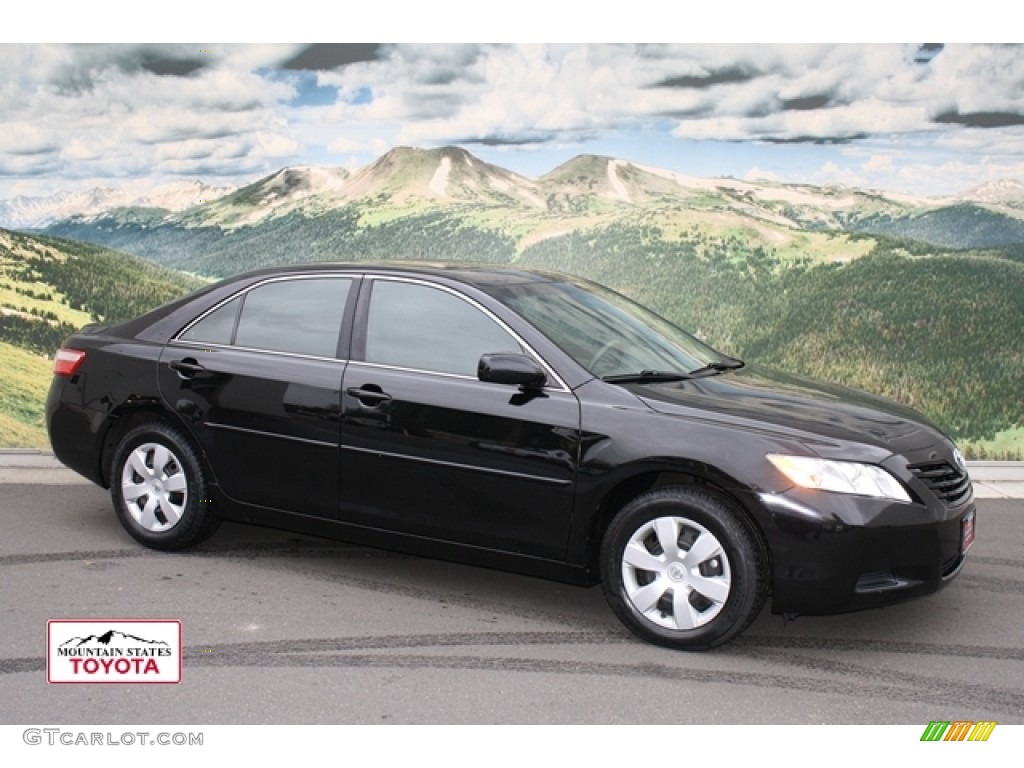 2009 Camry LE - Black / Ash photo #1