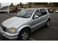 2001 Brilliant Silver Metallic Mercedes-Benz ML 320 4Matic  photo #4