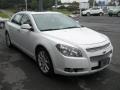 White Diamond Tricoat - Malibu LTZ Sedan Photo No. 4