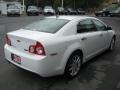 White Diamond Tricoat - Malibu LTZ Sedan Photo No. 6