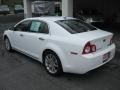 White Diamond Tricoat - Malibu LTZ Sedan Photo No. 8