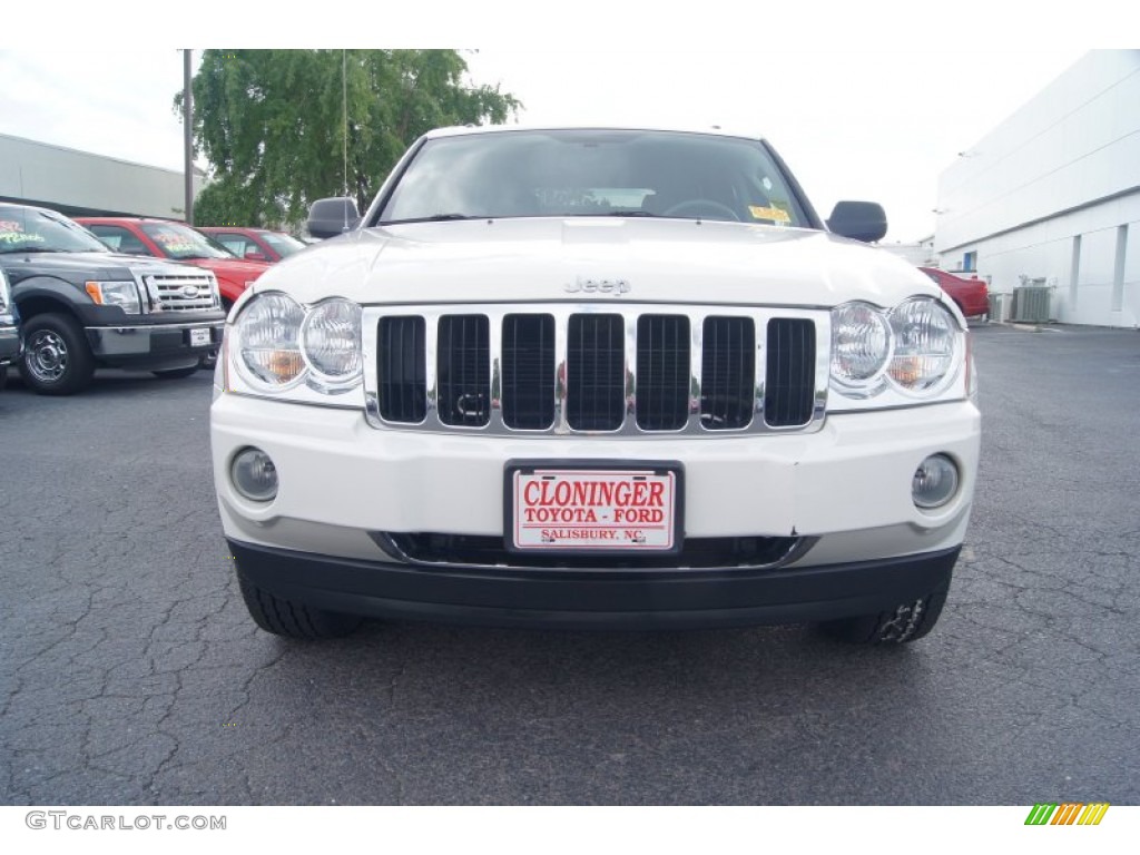 2005 Grand Cherokee Limited - Stone White / Medium Slate Gray photo #7