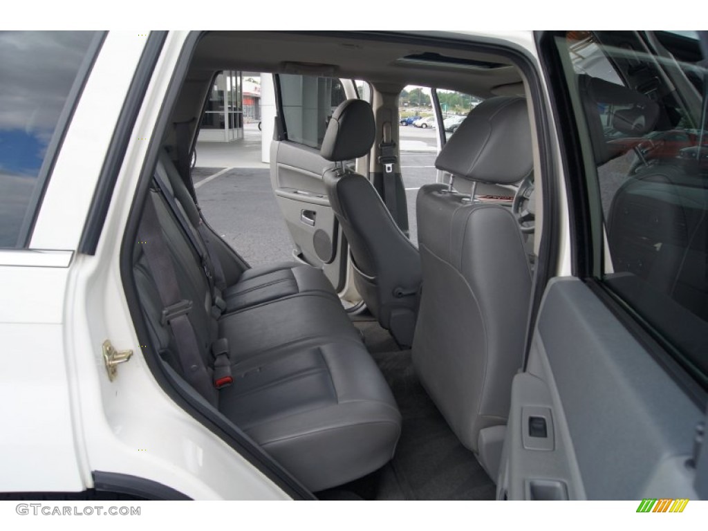 2005 Grand Cherokee Limited - Stone White / Medium Slate Gray photo #11