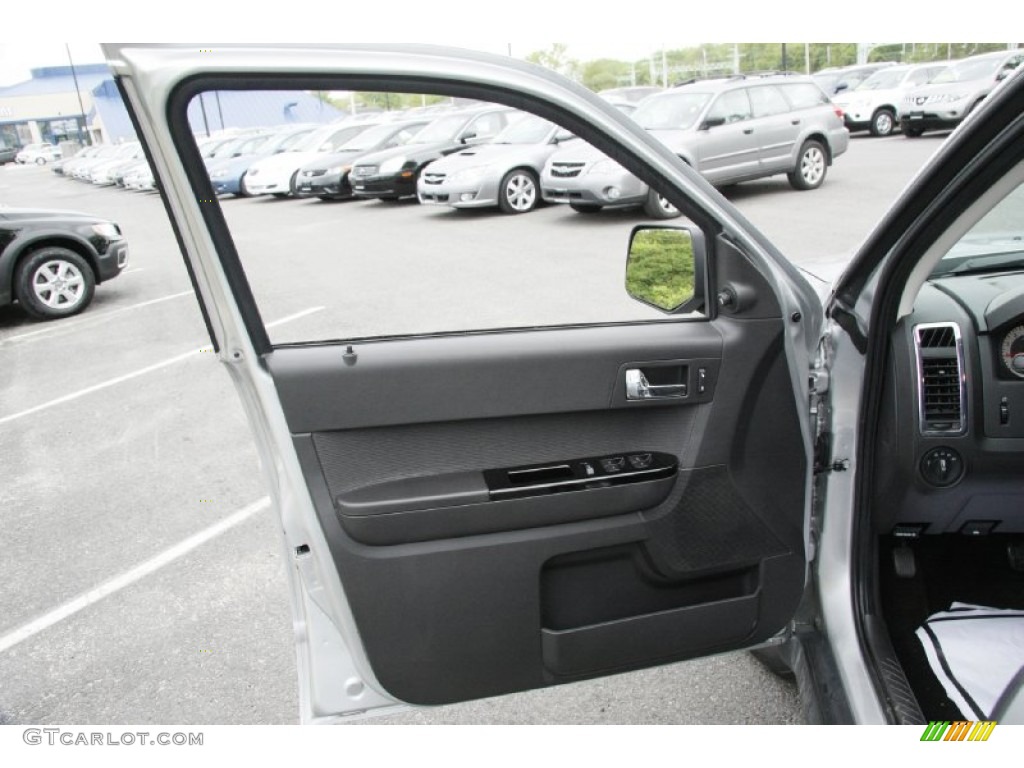 2010 Mazda Tribute i Sport AWD Charcoal Door Panel Photo #53855172