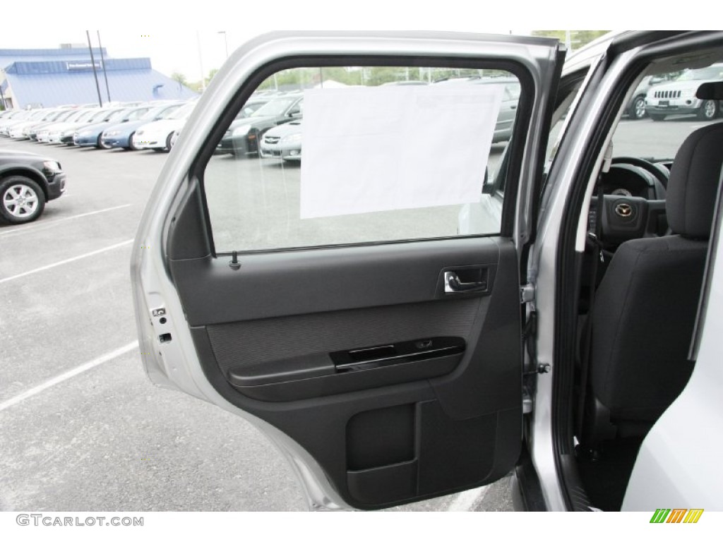 2010 Mazda Tribute i Sport AWD Charcoal Door Panel Photo #53855184