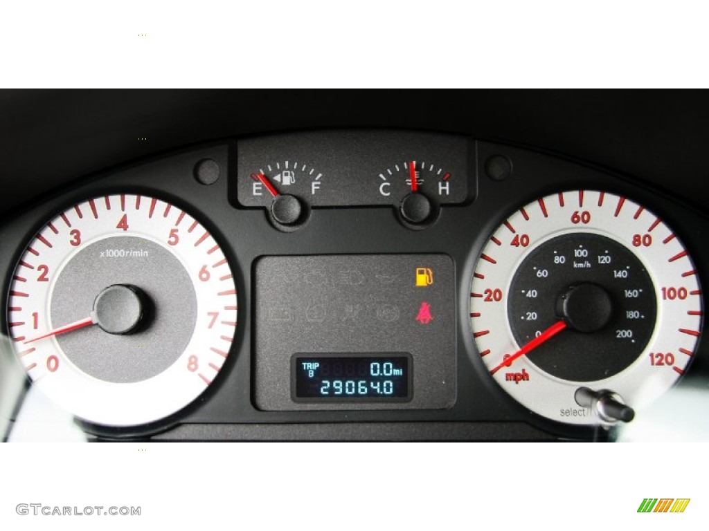 2010 Mazda Tribute i Sport AWD Gauges Photo #53855250