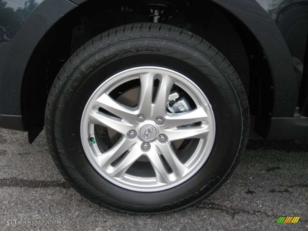 2012 Hyundai Santa Fe GLS Wheel Photo #53855379