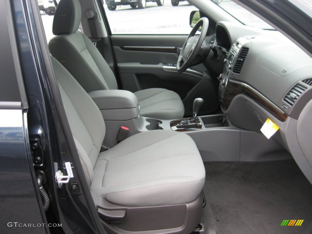 Gray Interior 2012 Hyundai Santa Fe GLS AWD Photo #53855493