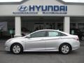 2011 Silver Frost Metallic Hyundai Sonata Hybrid  photo #1