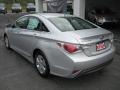 2011 Silver Frost Metallic Hyundai Sonata Hybrid  photo #8