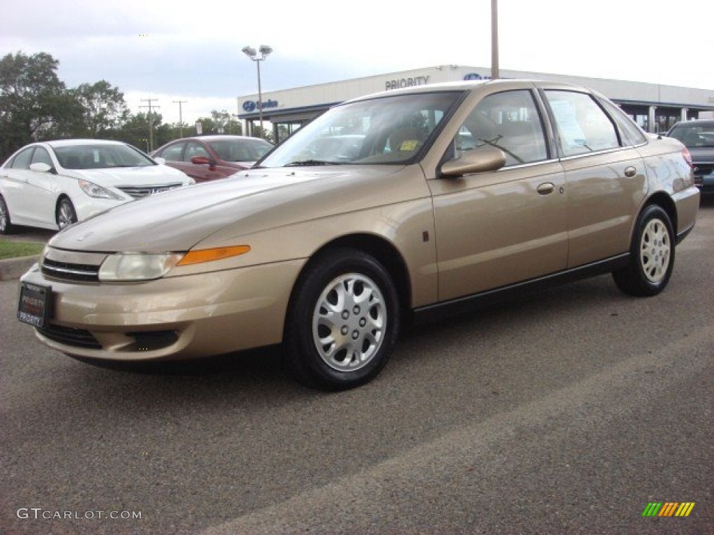 2002 L Series L200 Sedan - Medium Gold / Medium Tan photo #2
