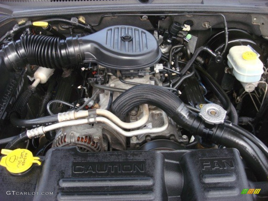 2000 Dodge Durango SLT 5.9 Liter OHV 16-Valve V8 Engine Photo #53855958