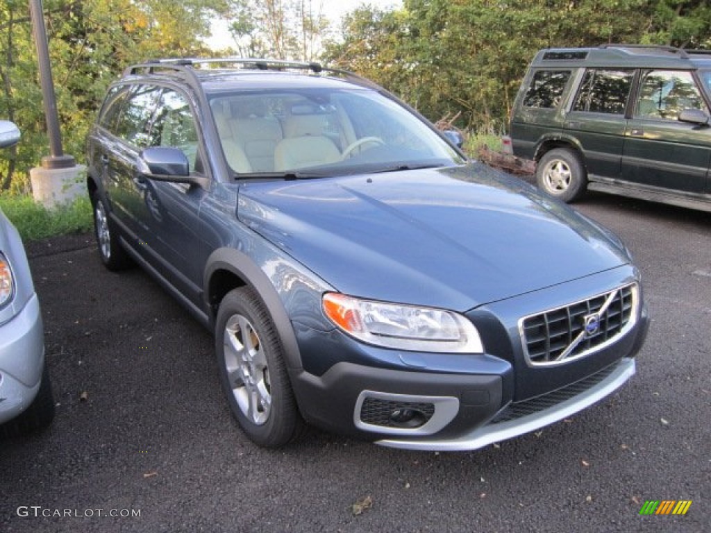 2009 XC70 3.2 AWD - Barrents Blue Metallic / Sandstone photo #1