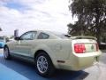 Legend Lime Metallic 2005 Ford Mustang V6 Deluxe Coupe Exterior