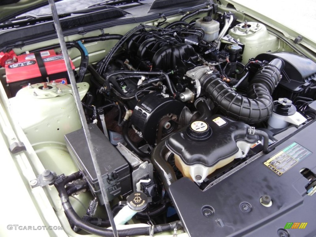 2005 Ford Mustang V6 Deluxe Coupe 4.0 Liter SOHC 12-Valve V6 Engine Photo #53858086
