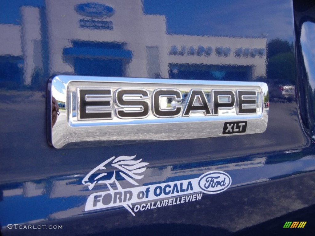 2008 Escape XLT - Vista Blue Metallic / Stone photo #9