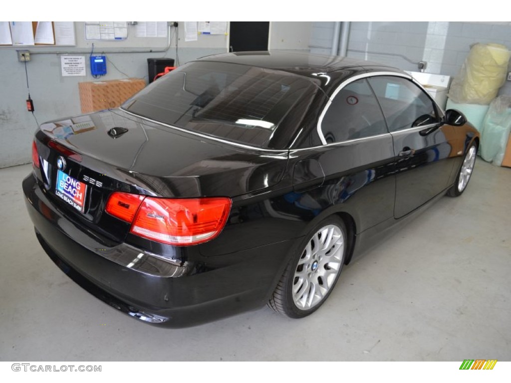 2008 3 Series 328i Convertible - Jet Black / Black photo #3