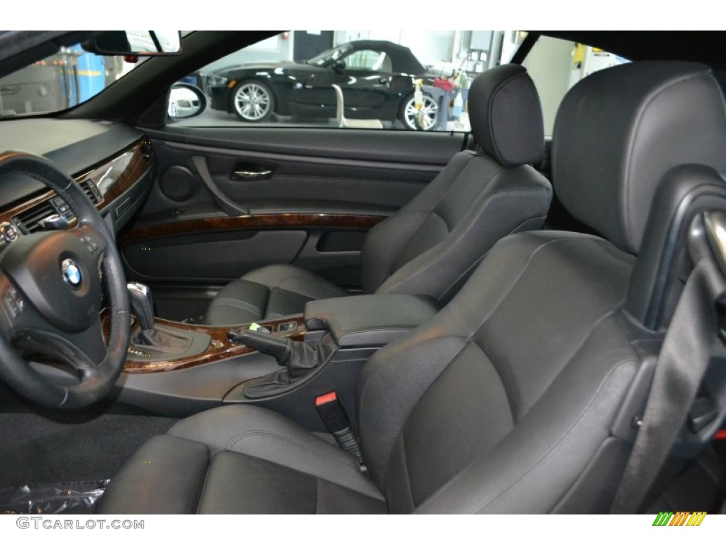 2008 3 Series 328i Convertible - Jet Black / Black photo #5