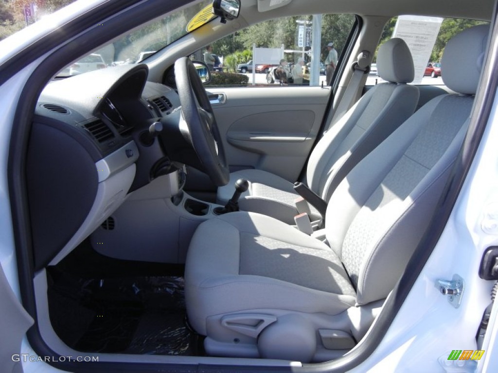 Gray Interior 2010 Chevrolet Cobalt XFE Sedan Photo #53858914