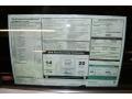  2011 M3 Convertible Window Sticker