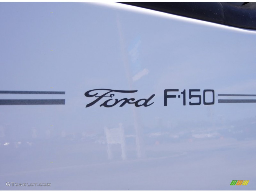 2004 F150 Lariat SuperCab - Oxford White / Tan photo #10