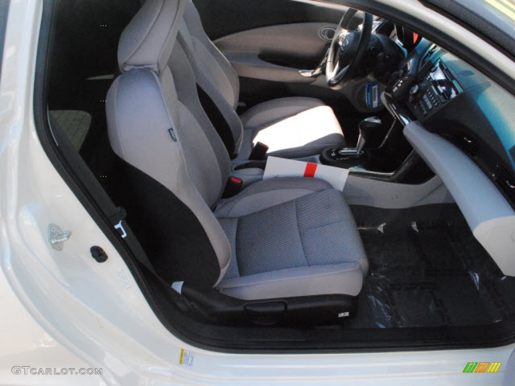 Gray Fabric Interior 2011 Honda CR-Z EX Sport Hybrid Photo #53859352