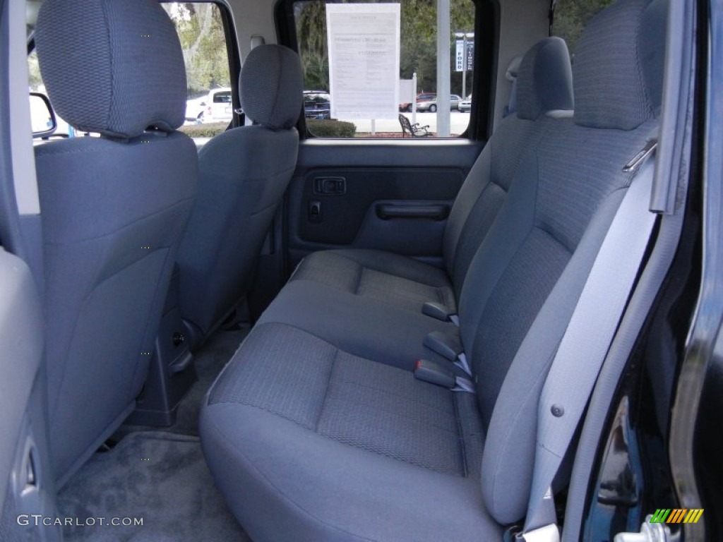 Charcoal Interior 2004 Nissan Frontier XE V6 Crew Cab Photo #53860468