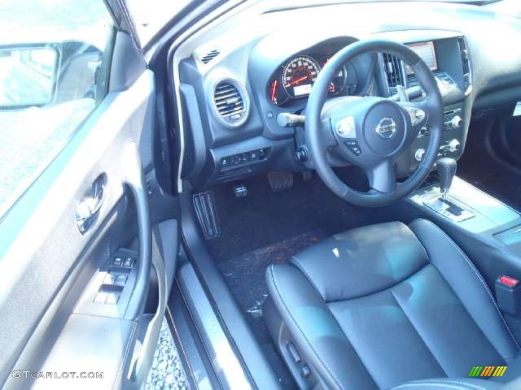 Charcoal Interior 2012 Nissan Maxima 3.5 SV Sport Photo #53860621