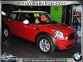 2008 Chili Red Mini Cooper Hardtop  photo #1