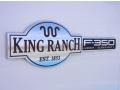 2003 Ford F350 Super Duty King Ranch Crew Cab Dually Marks and Logos