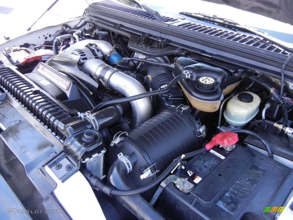2003 Ford F350 Super Duty King Ranch Crew Cab Dually Engine Photos