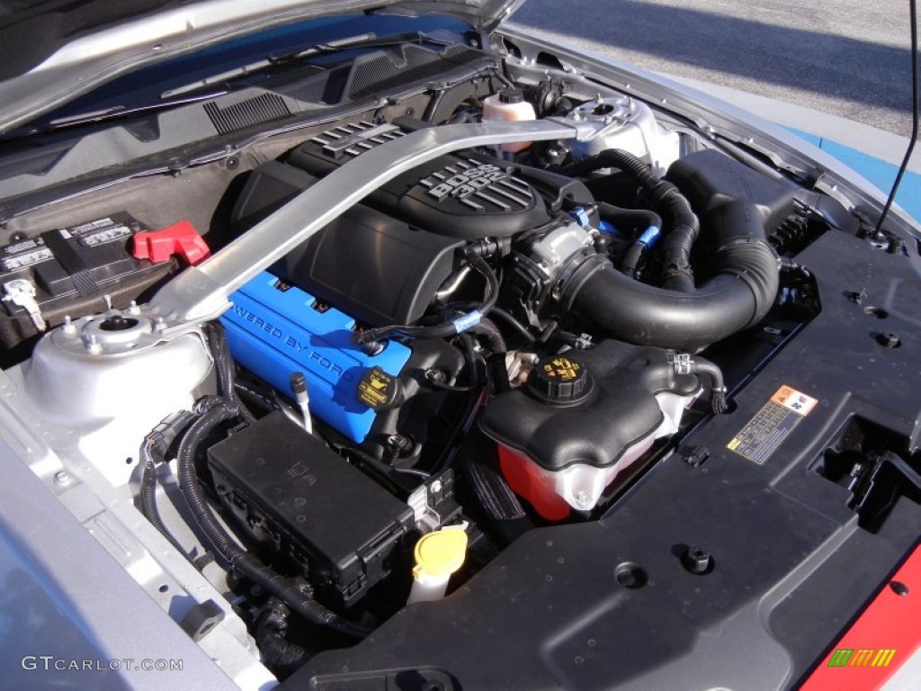 2012 Ford Mustang Boss 302 Laguna Seca 5.0 Liter Hi-Po DOHC 32-Valve Ti-VCT V8 Engine Photo #53862067