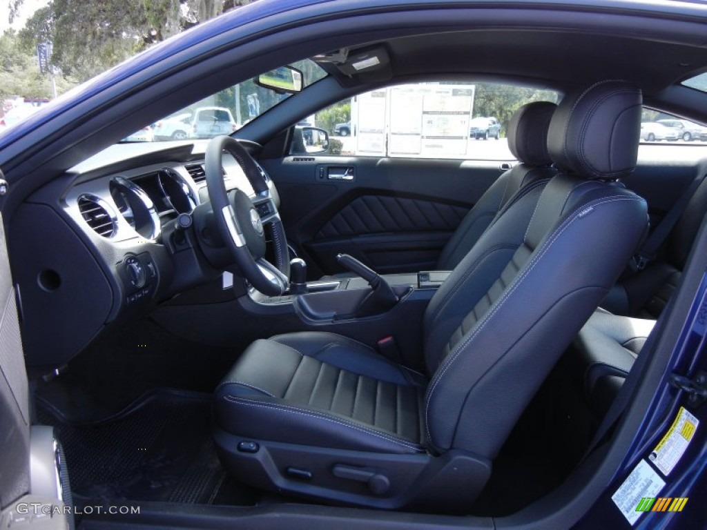 Charcoal Black Interior 2012 Ford Mustang GT Coupe Photo #53862166