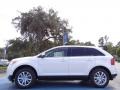 White Platinum Metallic Tri-Coat 2012 Ford Edge Limited Exterior
