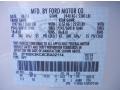 UG: White Platinum Metallic Tri-Coat 2012 Ford Edge Limited Color Code