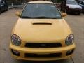 2003 Sonic Yellow Subaru Impreza WRX Wagon  photo #2