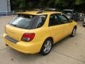 2003 Sonic Yellow Subaru Impreza WRX Wagon  photo #5