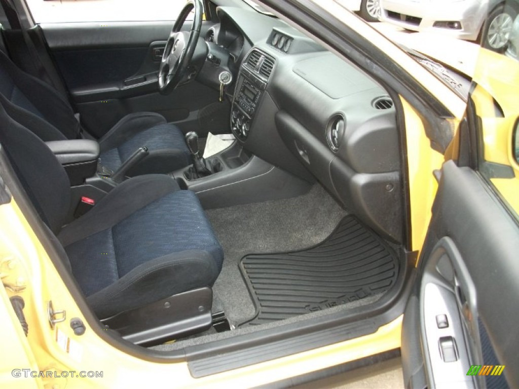 2003 Subaru Impreza WRX Wagon Interior Color Photos