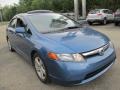 2007 Atomic Blue Metallic Honda Civic EX Sedan  photo #5