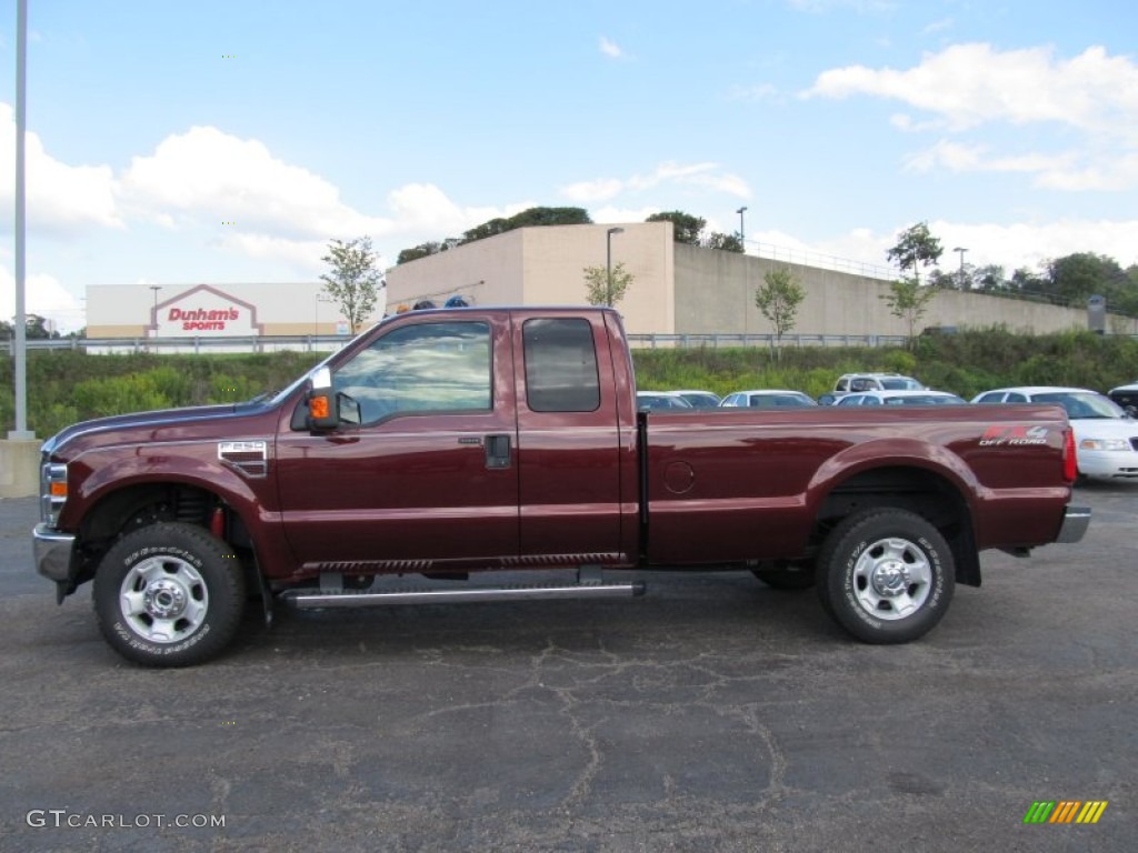 Royal Red Metallic 2010 Ford F250 Super Duty XLT SuperCab 4x4 Exterior Photo #53865382